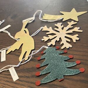 Crate and Barrel Holiday Ornament Set